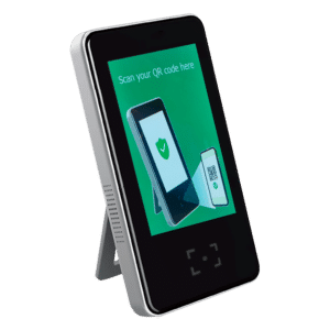 Control de acceso autónomo - Acceso por código QR - Salida de relé o alarma - Pantalla 5" IPS - Control de tiempo | Horario de acceso - Apto para interior