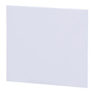 Panel táctil para interruptor de luz vertical - Compatible con AJ-LIGHTCORE-1G-VERT / -2W-VERT - Retroiluminación LED - Panel táctil central sin contacto - Color blanco - Ajax - LightSwitch CenterButton Vertical