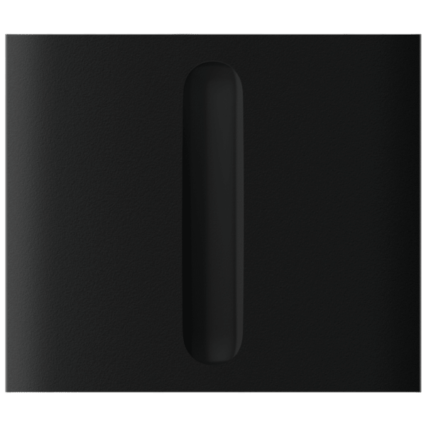Panel táctil para interruptor de luz regulable - Compatible con AJ-LIGHTCORE-DIMMER-VERT - Retroiluminación LED - Panel táctil central sin contacto - Color negro - Ajax - LightSwitch CenterButton (Dimmer)Vertical