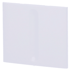 Panel táctil para interruptor de luz regulable - Compatible con AJ-LIGHTCORE-DIMMER-VERT - Retroiluminación LED - Panel táctil central sin contacto - Color blanco - Ajax - CenterButton (Dimmer) Vertical