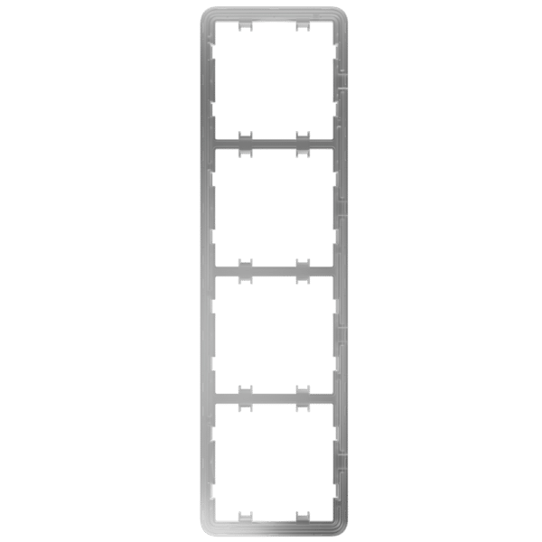 Marco vertical para cuatro interruptores - Compatible con 2 x AJ-SIDEBUTTON-...-VERT - Compatible con 2 x AJ-CENTERBUTTON-...-VERT - Ajax - LightSwitch Vertical Frame (4 seats)