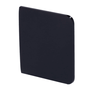 Panel táctil para un interruptor de luz - Compatible con AJ-LIGHTCORE-1G/ -2W - Retroiluminación LED - Panel táctil lateral sin contacto - Color negro - Ajax - LightSwitch SideButton