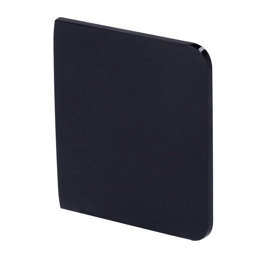 Panel táctil para un interruptor de luz - Compatible con AJ-LIGHTCORE-1G/ -2W - Retroiluminación LED - Panel táctil lateral sin contacto - Color negro - Ajax - LightSwitch SideButton