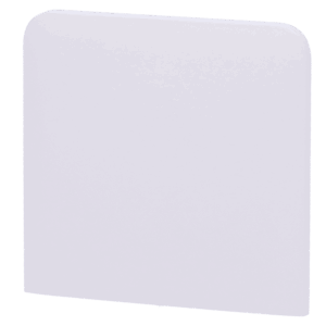 Panel táctil para un interruptor de luz vertical - Compatibilidad AJ-LIGHTCORE-1G-VERT / -2W-VERT - Retroiluminación LED - Panel táctil lateral sin contacto - Color blanco - Ajax - LightSwitch SideButton Vertical