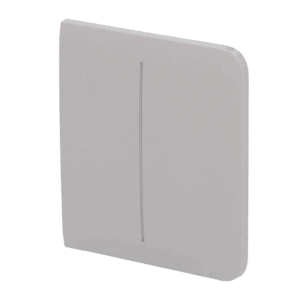 Panel táctil para interruptor de luz doble - Compatible con AJ-LIGHTCORE-2G - Retroiluminación LED - Panel táctil lateral sin contacto - Color oliva - Ajax - LightSwitch SideButton