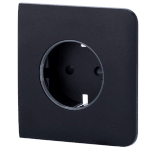 Tapa lateral para enchufe básico tipo F - Compatible con AJ-OUTLETCORE-BASIC - Protección contra polvo