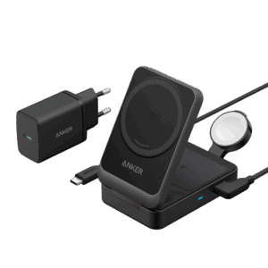 ANKER Cargador inalámbrico 3 ANK-2557-3-IN-1-B