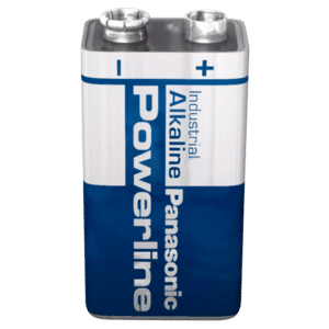 Panasonic - Pila PP3 / 6LR61 - Voltaje 9.0 V - Alcalina - Capacidad nominal 510 mAh - Compatible con productos del catálogo