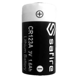 Safire - Pila CR123A - Voltaje 3.0 V - Litio - Capacidad nominal 1600 mAh - Compatible con productos del catálogo