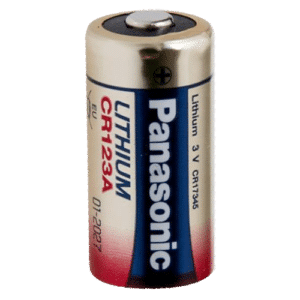 Panasonic - Pila CR1123A - Voltaje 3.0 V - Litio - Capacidad nominal 1550 mAh - Compatible con productos del catálogo