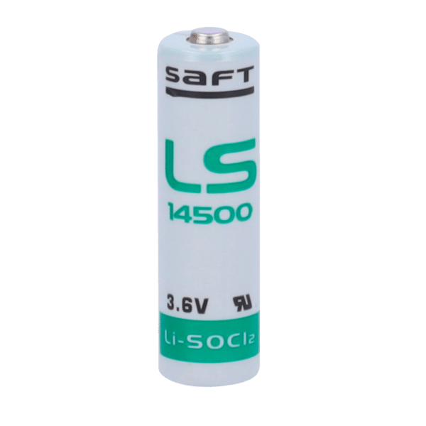 Saft - Pila AA / LS14500 - Voltaje 3.6 V - Litio - Capacidad nominal 2600 mAh - Compatible con RSI Videofied