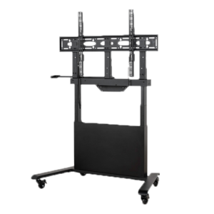 Soporte motorizado a suelo con ruedas - Hasta 86" - Max peso 100Kg - VESA 1000x600mm - Altura regulable