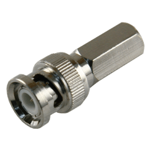 Conector rápido SAFIRE - BNC para enroscar - No necesita crimpadora - 35 mm (Fo) - 14 mm (An) - 15 g