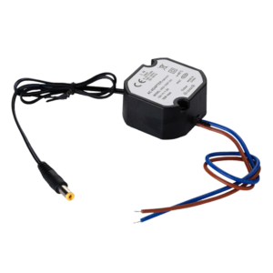 Adaptador de Corriente  - 12 V / 1A /12 W -  Impermeable IP67 -  50 (Al) x 48 (An) x 25 (Fo) mm - Estabilizado