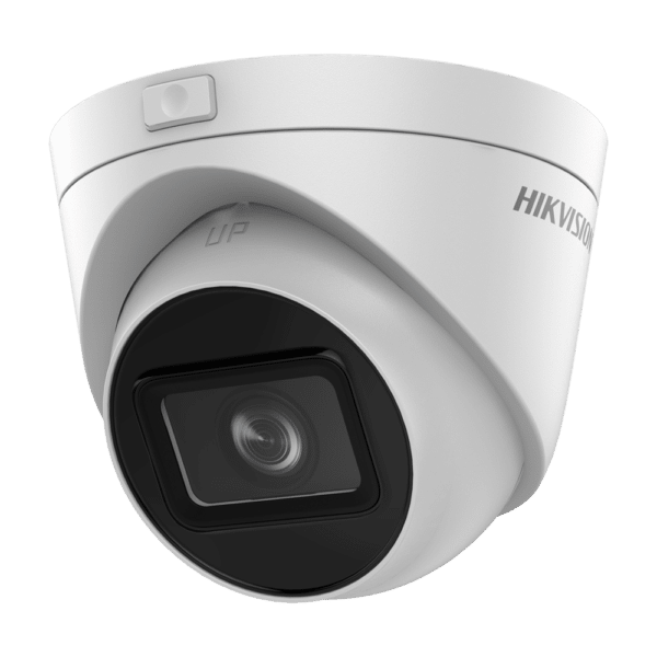 Hikvision - Cámara Turret IP gama Value - Resolución 4 Megapixel (2560x1440) - Lente varifocal motorizada 2.8~12 mm - EXIR IR alcance 30 m | PoE | Audio | Alarmas - Detección de movimiento 2.0 | Impermeable IP66