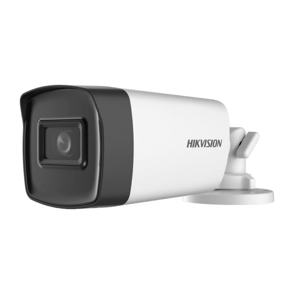 Hikvision - Cámara Bullet 4en1 Gama CORE - Resolución 5 Megapíxel (2560x1944) - Lente 2.8 mm - IR Alcance 40 m - Impermeable IP67