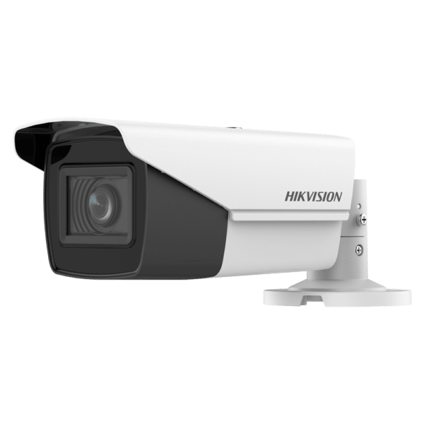 Hikvision - Cámara Bullet 4en1 Gama Value - 8 Megapíxel (3480 x 2160) - Lente motorizada 2.7~13.5 mm - IR Alcance 80 m - Impermeable IP67