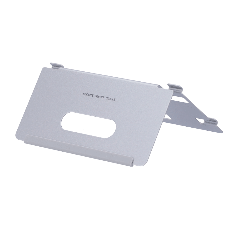 Soporte de mesa - Específico para videoporteros - Compatible con DS-KH9310 y DS-KH9510 - Orificios de conexión - 86 (Al) x 122 (An) x 64 (Fo) mm - Fabricado en acero inoxidable SUS304