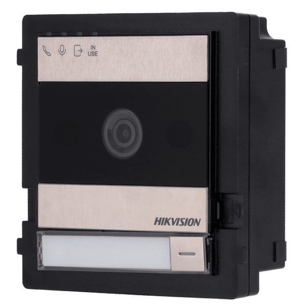 Videoportero 2 hilos HD de acero inoxidable - Cámara 2 Mpx - Audio bidireccional - App móvil a través de monitor - Apto para exterior IP65 | IK08 - Montaje modular