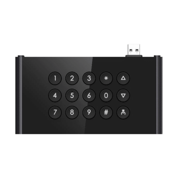 Módulo periférico - Añade teclado físico - Conexión USB - Apertura con PIN - Apto para exterior IP65 - Compatible con DS-KD9403