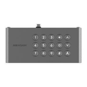 Módulo periférico - Añade teclado físico - Conexión USB - Apertura con PIN - Apto para exterior IP65 - Compatible con DS-KD9633