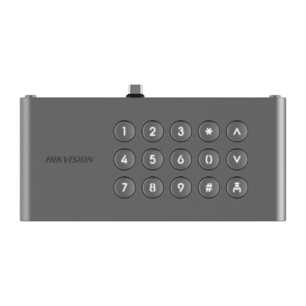 Módulo periférico - Añade teclado físico - Conexión USB - Apertura con PIN - Apto para exterior IP65 - Compatible con DS-KD9633