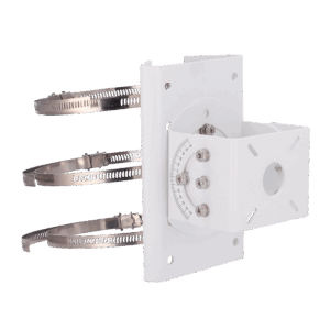 Soporte para montaje vertical en poste - Para radar de intrusión - Material de la carcasa: acero - Apto para uso en exterior