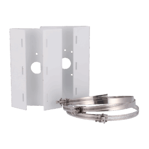 Soporte para montaje horizontal en poste - Para radar de intrusión - Material de la carcasa: acero - Apto para uso en exterior