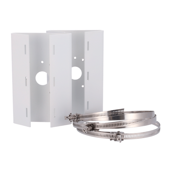 Soporte para montaje horizontal en poste - Para radar de intrusión - Material de la carcasa: acero - Apto para uso en exterior