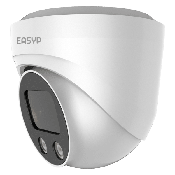 EASY-P - Cámara Turret IP AI - Resolución 4 Megapíxel (2688x1512) - Lente Motorizada 2.7~13.5 mm | IR 25m - Soporte Nativo de Motion Detect 2.0 y UMD - Impermeabilidad IP67 | PoE (IEEE802.3af) | P2P