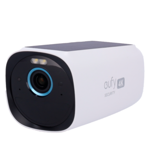 Camara 4K para  HomeBase3 Eufy by Anker - 13000 mAh / Sensor PIR + Humanos - Comunicación de  baja frecuencia RF - Audio bidireccional - Autonomía hasta 1 año - Apta para exterior IP67