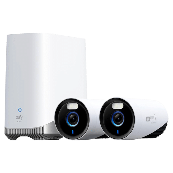 Kit 2 Cámaras + 1 HomeBase 3 Eufy by Anker - 4K /Detección Humanos