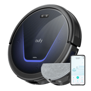 Robot Aspirador Eufy by Anker - Potencia máxima de 4000 Pa - Capacidad del depósito 400 ml Polvo