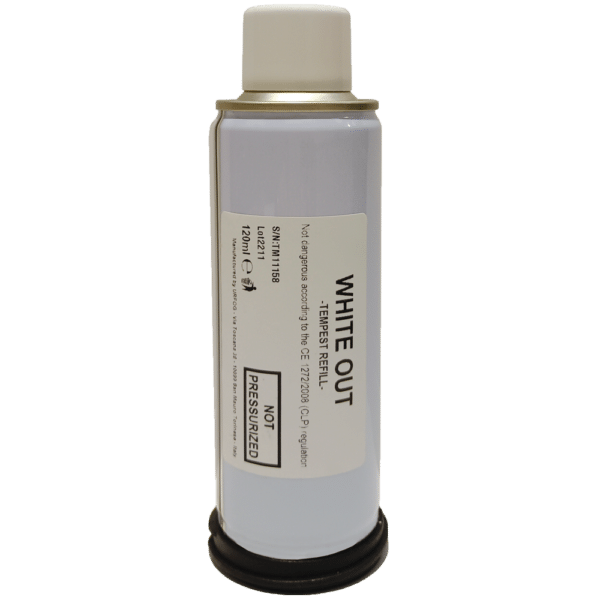 URFOG - Especial para TEMPEST-BAT300 - Recarga de líquido de niebla - 0.125L - Recambio sencillo