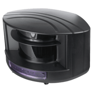 Detector láser exterior GJD - Tecnología Láser con cobertura tipo cortina - Alcance detección regulable hasta 5 m - Alta fiabilidad y precisión - Alimentación 10~35 VDC - Uso exterior