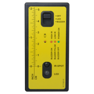 GJD - Buscador de haces - Instalación correcta de detectores láser - LED y buzzer de información - Compatible con GJD505 y GJD509