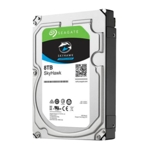 Disco duro Seagate Skyhawk - Capacidad 8 TB - Interfaz SATA 6 Gb/s - Modelo ST8000VX004 - Especial para Videograbadores - Suelto o instalado en DVR