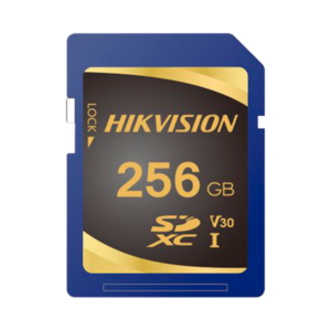 Tarjeta de memoria Hikvision - Capacidad 256 GB - Clase 10| Velocidad escritura 85 MB/s - Hasta 3000 ciclos de escritura - Velocidad lectura 95 MB/ escritura 85 MB/s  - Formato SDXC