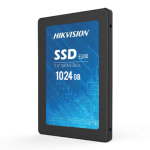 Disco duro Hikvision SSD 2.5" - Capacidad 1024GB - Interfaz SATA III - Velocidad de escritura hasta 500 MB/s - Vida útil de larga duración - 480 TBW