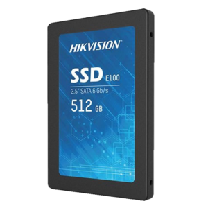 Disco duro Hikvision SSD 2.5" - Capacidad 512GB - Interfaz SATA III - Velocidad de escritura hasta 480 MB/s - Vida útil de larga duración - 240 TBW