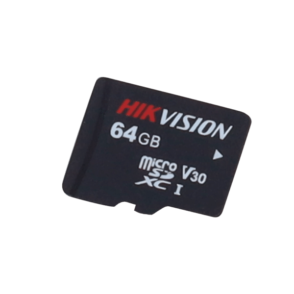 Tarjeta de memoria Hikvision - Tecnología 3D TLC NAND - Capacidad 64 GB - Clase 10 | Velocidad escritura 25 MB/s - Más de 3000 ciclos de lectura/escritura - Apto para dispositivos de Videovigilancia