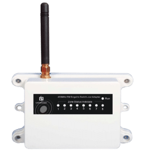 Receptor de barreras solares infrarrojas - 4 entradas inalámbricas - 4 salidas cableadas - Hasta 6 dispositivos por entrada - Dip Switch de configuración