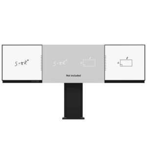 Compatible con interactiva IB-TE-YL-75E2  - Pizarra lateral izquierda para rotulador - Pizarra lateral derecha para rotulador - Digitalización de escritura en Windows - Soporte pared-suelo regulable