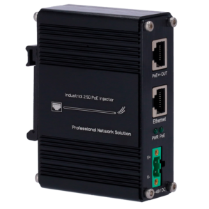 Inyector Hi-PoE Industrial - Entrada RJ45 10/100/1000/2