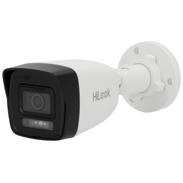 HiLook - Cámara Bullet IP - Resolución 6 Megapixel (3200x1800) - Lente 2.8 mm | Micrófono integrado - Luz híbrida 30 m | PoE IEEE802.3af - Detección de movimiento 2.0 | IP67