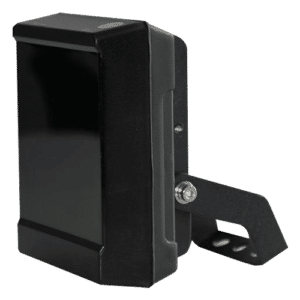 Foco infrarrojo de alcance 50m - Iluminación por LEDs de 850 nM - 6 lámparas LED cerámicas SMT - Apertura del haz 60° - Activado por fotocélula - Intensidad y umbral regulables