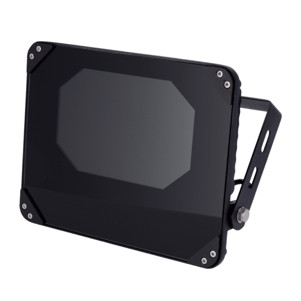 Foco infrarrojo de alcance 70 m - Iluminación por LEDs de 850 nm - 24 Lámparas Cerámicas IR - Apertura del haz 90° - Impermeable IP66