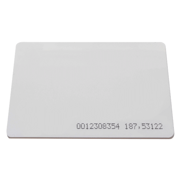 Tarjeta de proximidad numerada - ID por radiofrecuencia - MF pasivo | Formato CR80 - Alta frecuencia 13.56 MHz - Ligera y portable - Máxima seguridad
