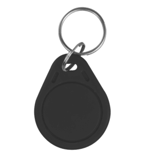 Llavero TAG de proximidad numerado - ID por radiofrecuencia - MF pasivo | Color negro - Alta frecuencia 13.56 MHz - Ligero y portable - Máxima seguridad
