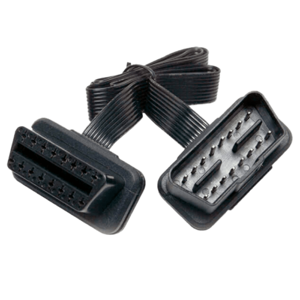 Cable extensor de OBD-II - Longitrud del cable de 0.7m - Compatible con dispositivos OBD-II
